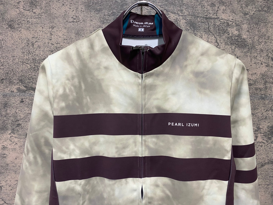JS552 パールイズミ PEARL iZUMi 長袖 サイクルジャージ ベージュ Sサイズ