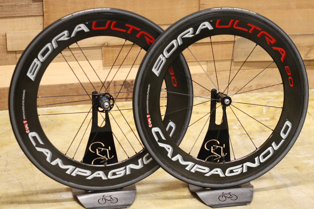 カンパニョーロ Campagnolo ボーラ ウルトラ BORA ULTRA 80 カーボン チューブラー ホイールセット シマノ 12/11S 【立川店】
