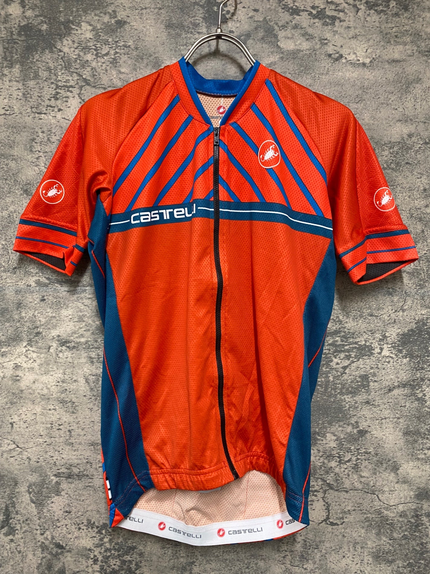 KB494 カステリ CASTELLI ロッソコルサ ROSSO CORSA 半袖 サイクル