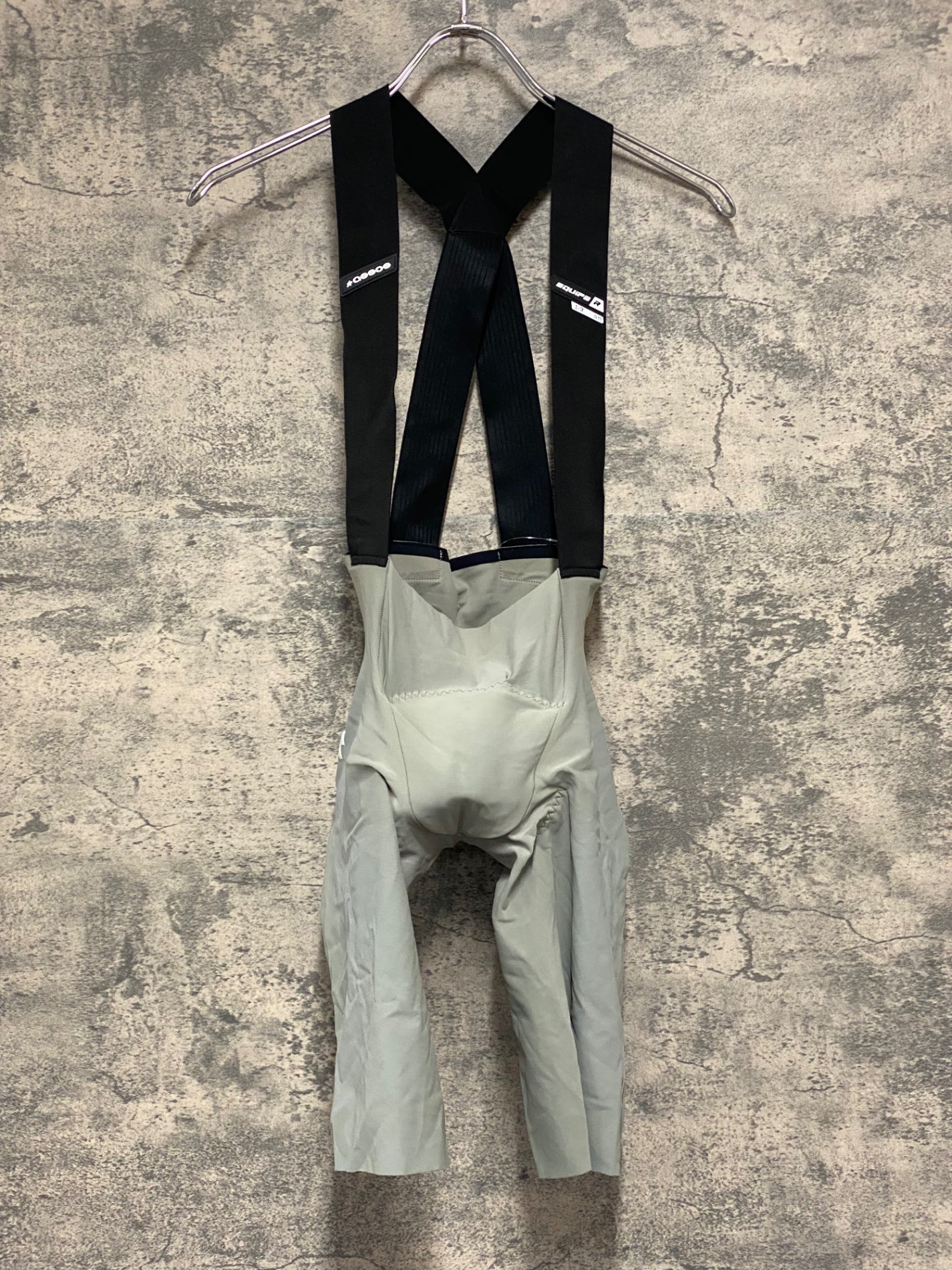JT487 アソス ASSOS EQUIPE R BIB SHORTS S11 ビブショーツ グレー 黒