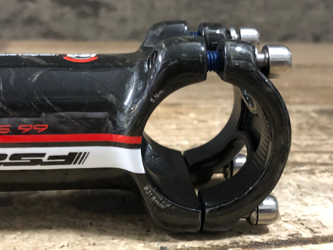 KJ373 FSA OS99 カーボンラップ アルミ ステム 90mm Φ31.8 OS ±6° コラムスペーサー付属