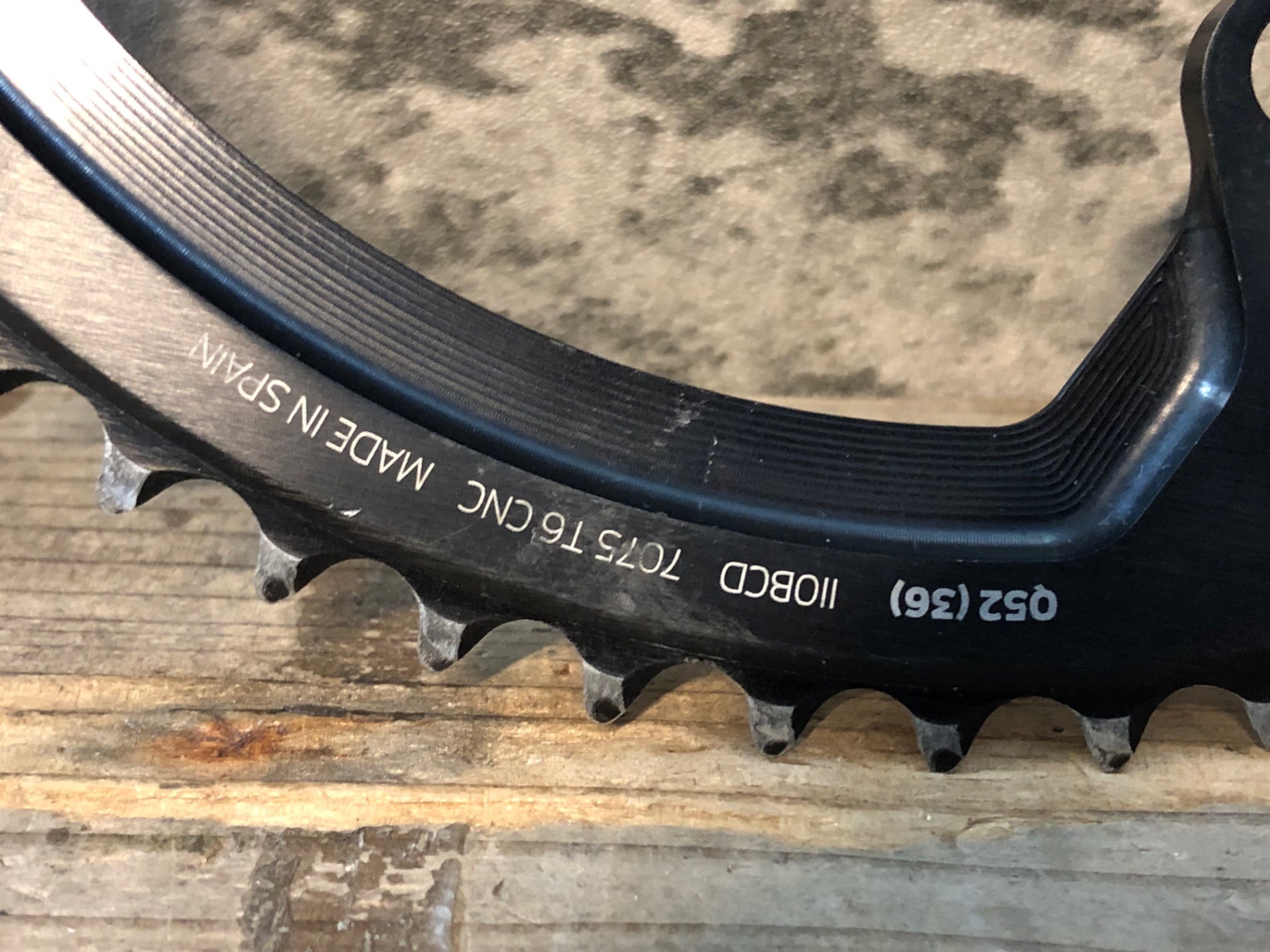 JR074 ローター ROTOR 楕円 チェーンリング セット 4ARM PCD110 52/36T