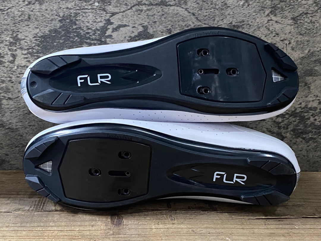 KJ085 FLR F-3 ビンディングシューズ 白 3穴 EU43