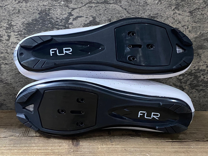 KJ085 FLR F-3 ビンディングシューズ 白 3穴 EU43