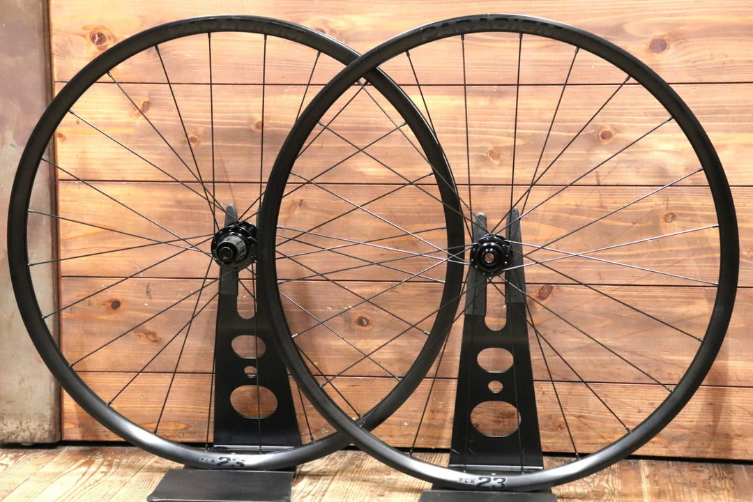 ボントレガー BONTRAGER パラダイム PARADIGM 23 TLR アルミ チューブレスレディ ホイールセット シマノ11S/12S 【東京南麻布店】