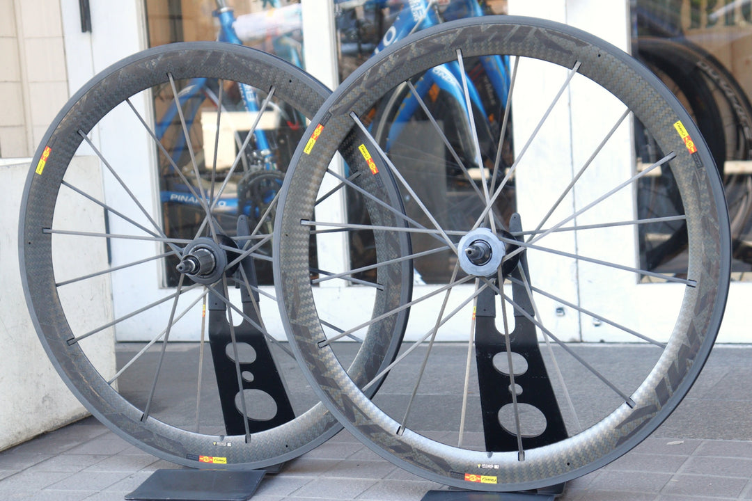 マヴィック MAVIC COSMIC CARBON SLR EXALITH アルミ カーボン クリンチャー ホイールセット シマノ 11/12S ナローリム 13C 【横浜店】