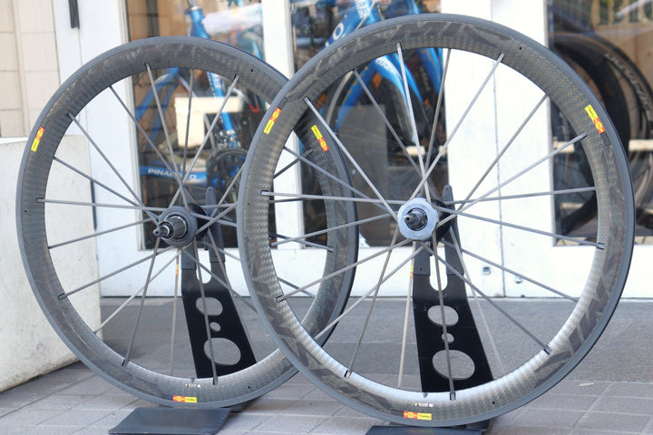 マヴィック MAVIC COSMIC CARBON SLR EXALITH アルミ カーボン クリンチャー ホイールセット シマノ 11/12S ナローリム 13C 【横浜店】