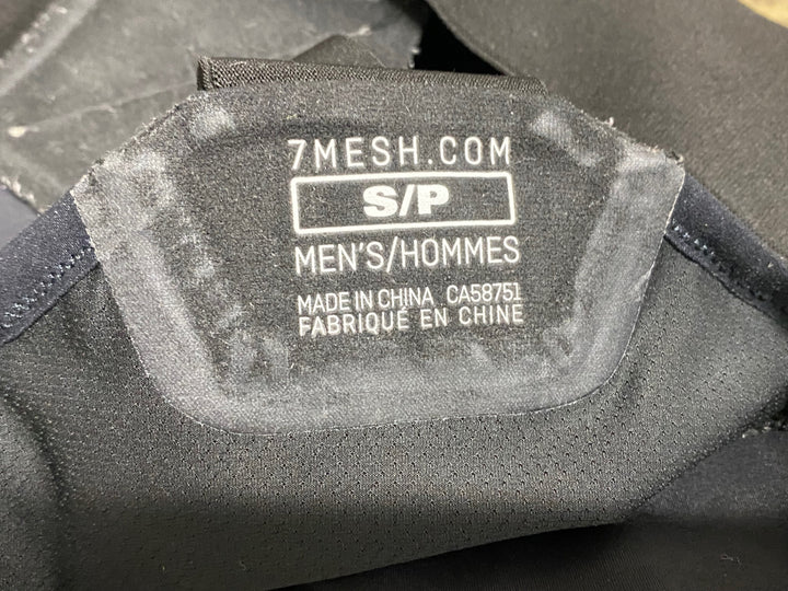 KQ380 セブンメッシュ 7MESH MEN'S カーゴビブショーツ 黒 S