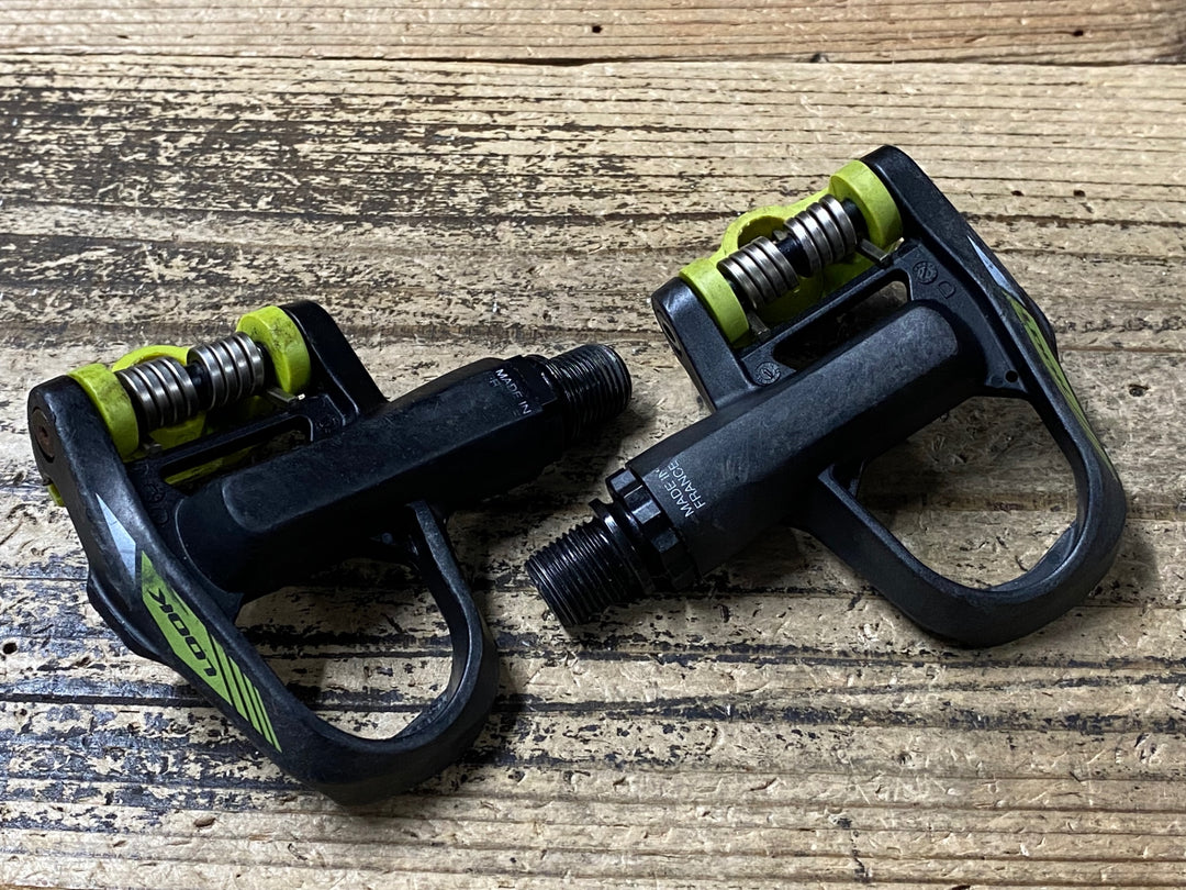 KA728 ルック LOOK ケオ 2 マックス KEO 2 MAX ビンディングペダル スチールシャフト 黒黄色