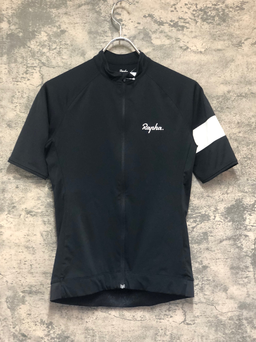 KP595 ラファ Rapha CORE JERSEY 半袖 サイクルジャージ 黒 レディース S