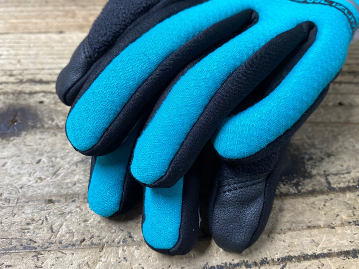 JZ824 パールイズミ PEARL iZUMi 長指 グローブ 黒 M 裏起毛 WINDBREAK