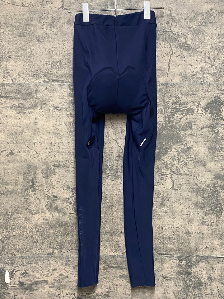 KP120 カステリ CASTELLI レーサータイツ 紺 S 裏起毛
