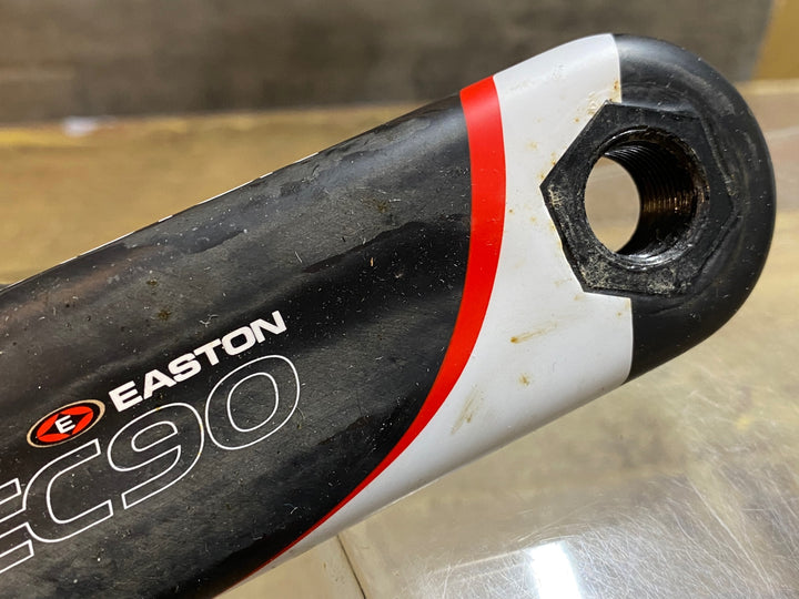 JS331 EASTON EC90 カーボン クランクセット 172.5mm CT2 53/39T 10s PCD130