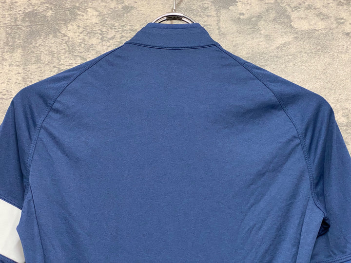 JJ322 ラファ Rapha CORE JERSEY 半袖サイクルジャージ 紺緑 S
