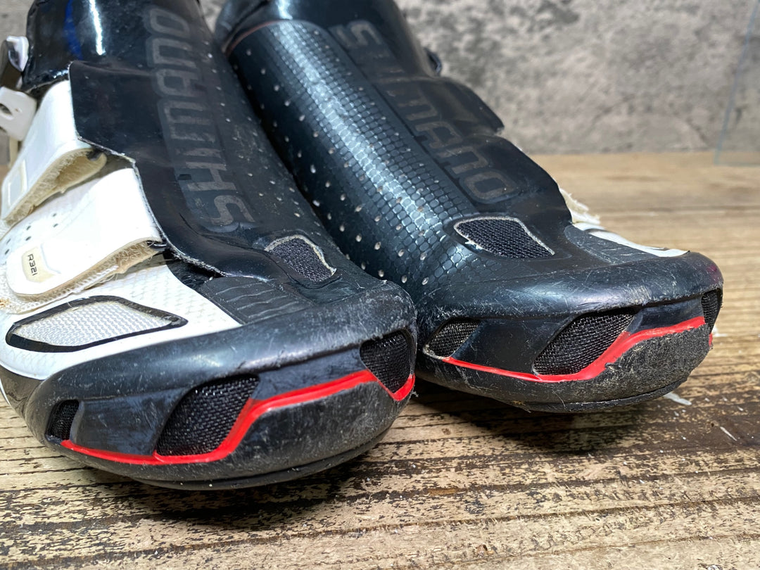 JG392 シマノ SHIMANO SHR321W ビンディングシューズ EU39.5 黒白