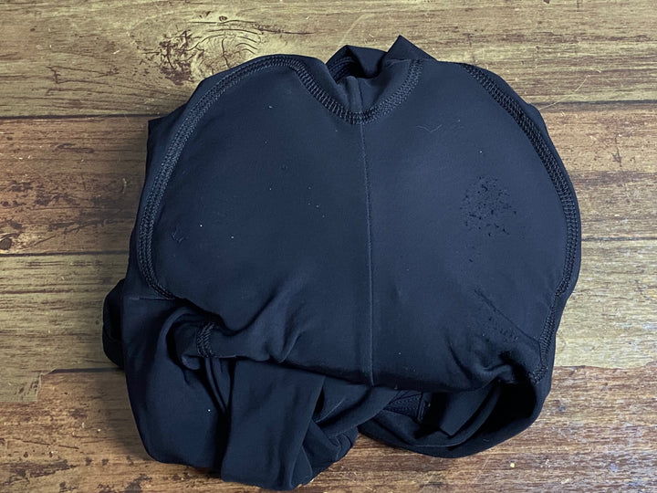 KB683 カステリ CASTELLI ビブタイツ 黒 M 裏起毛 ※擦れ