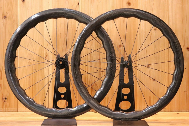 エリートホイールズ ELITEWHEELS ドライブ DRIVE HELIX 57D SS カーボン チューブレスレディ ホイールセット シマノ 11S/12S 【芦屋店】