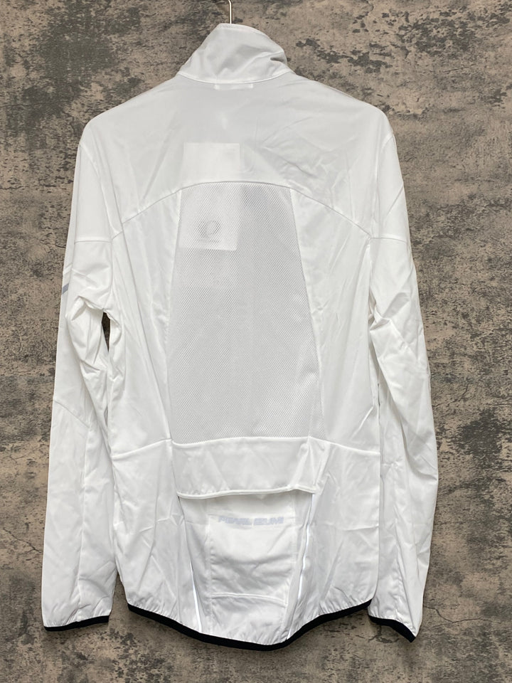 KG919 パールイズミ PEARL iZUMi 長袖 ウインドブレイカー 白 M