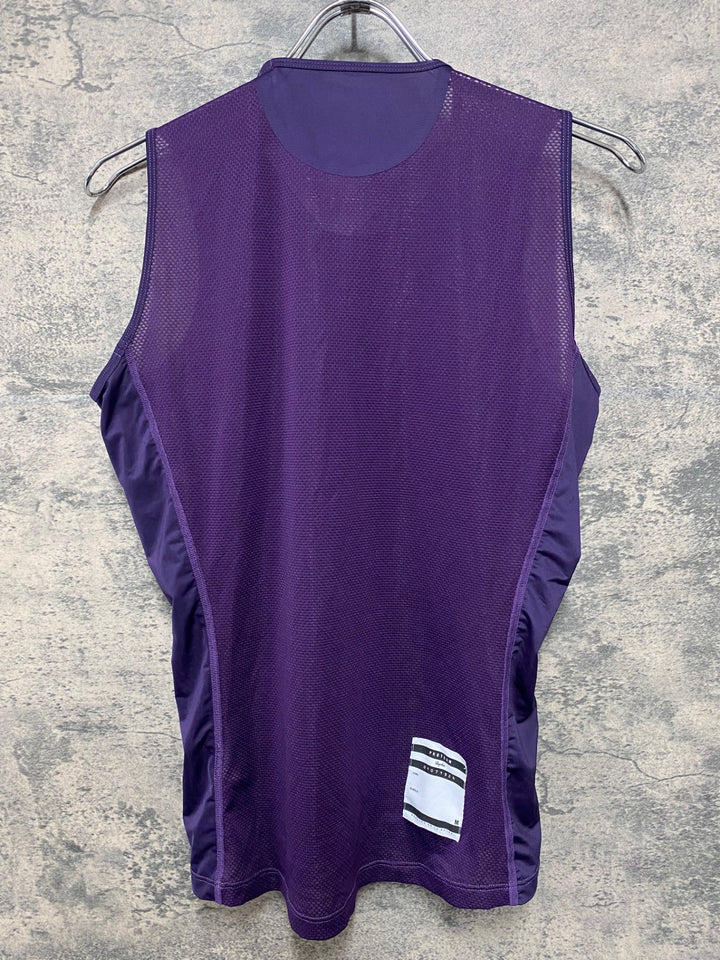 JH978 ラファ Rapha PRO TEAM BASE LAYER SLEEVELESS ベースレイヤー パープル M