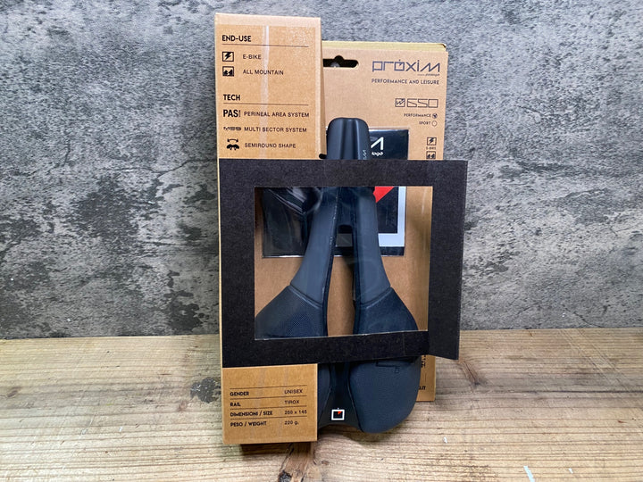 JN335 プロロゴ PROLOGO プロキシム PROXIM サドル Tiroxレール 黒 145mm