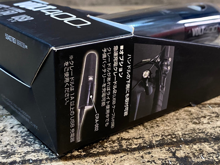 JP829 キャットアイ CATEYE VOLT400 フロントライト 点灯確認済み