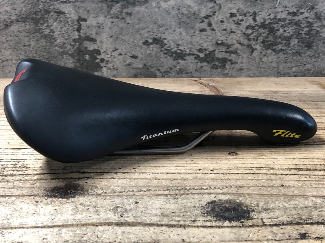 KI375 セライタリア Selle Italia フライト チタニウム FLITE Titanium サドル チタンレール 黒