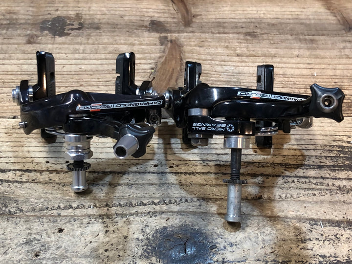 JX569 カンパニョーロ Campagnolo レコード RECORD Skeleton Brake ブレーキキャリパー 前後セット