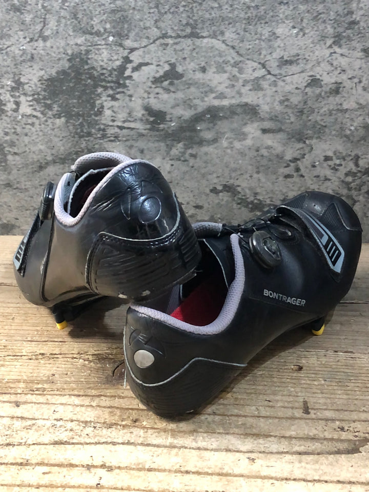 KC094 ボントレガー BONTRAGER Specter Road shoe ビンディングシューズ SPD 黒 EU42 シマノクリート付き