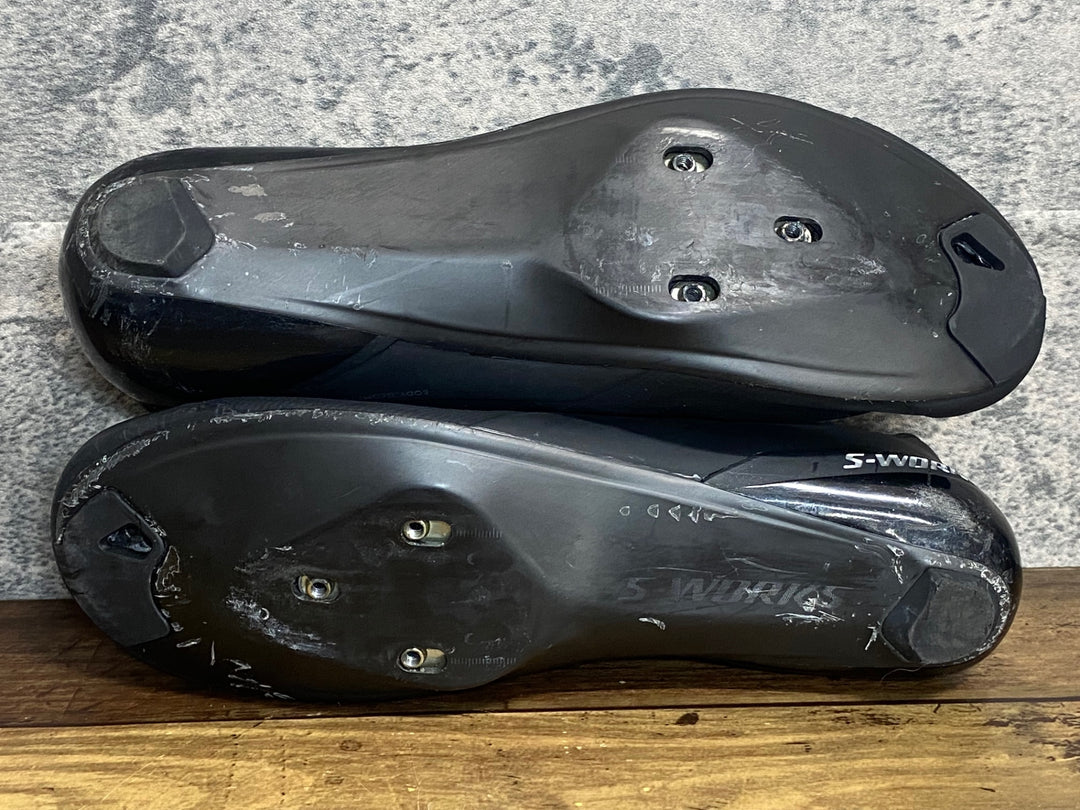 JH193 スペシャライズド SPECIALIZED S-WORKS TORCH LACE ビンディングシューズ 3穴 黒 EU41