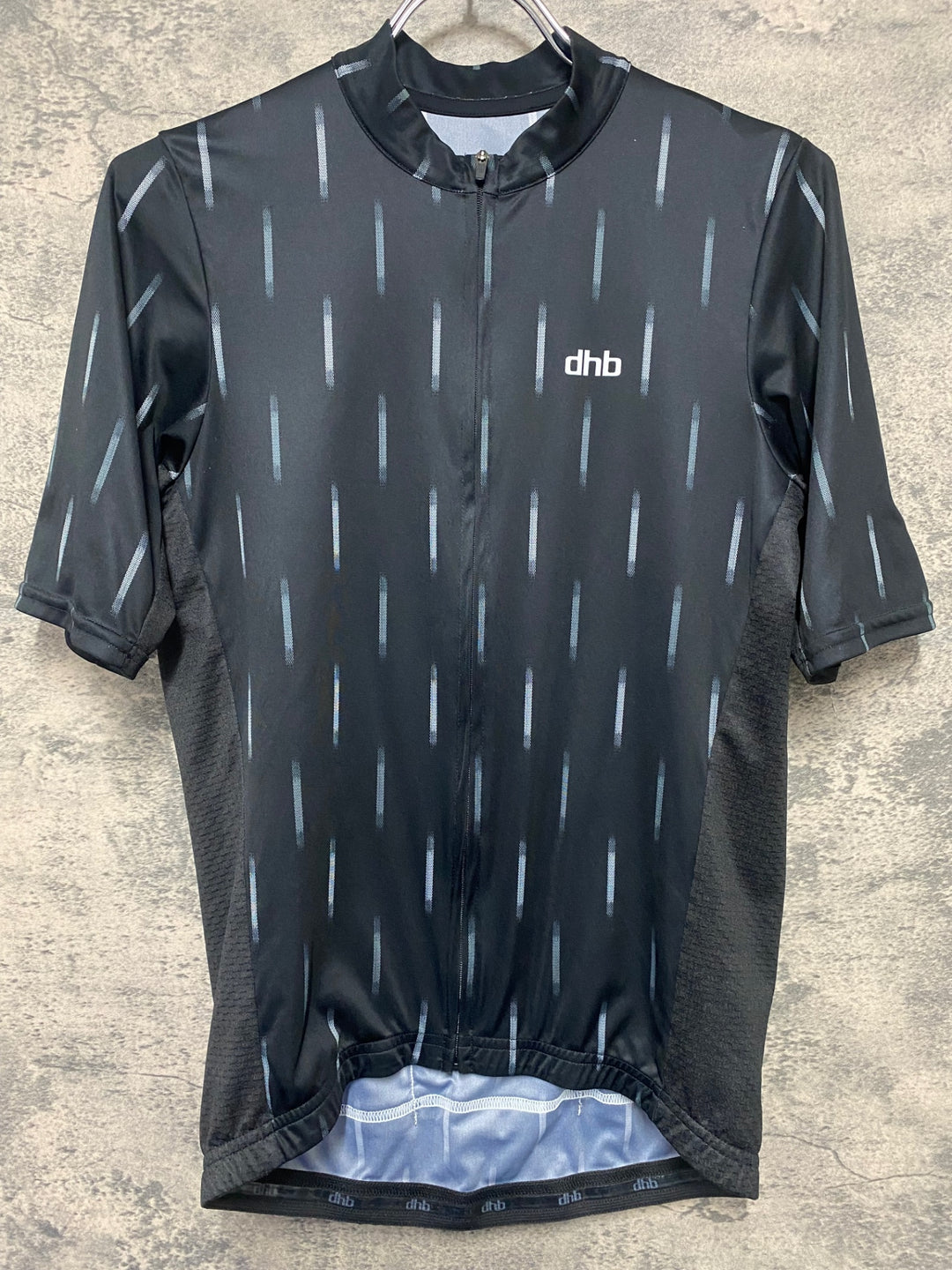 JU143 dhb 半袖サイクルジャージ 紺 S 黒