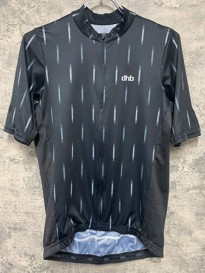 JU143 dhb 半袖サイクルジャージ 紺 S 黒