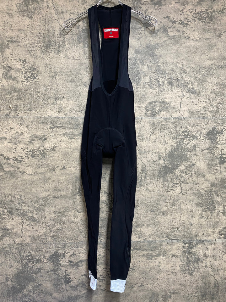 KD389 カステリ CASTELLI ビブタイツ 黒 S 裏起毛