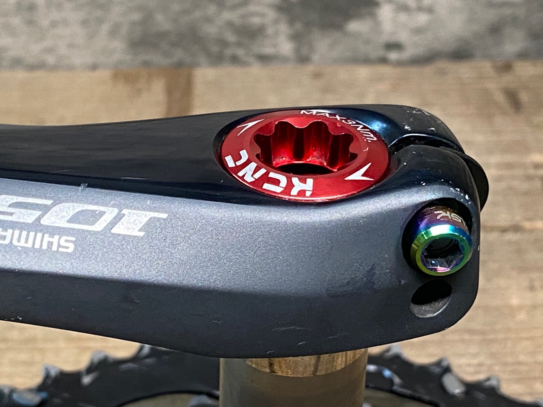 JI858 シマノ SHIMANO 105 FC-5700 クランクセット 165mm 50/34T