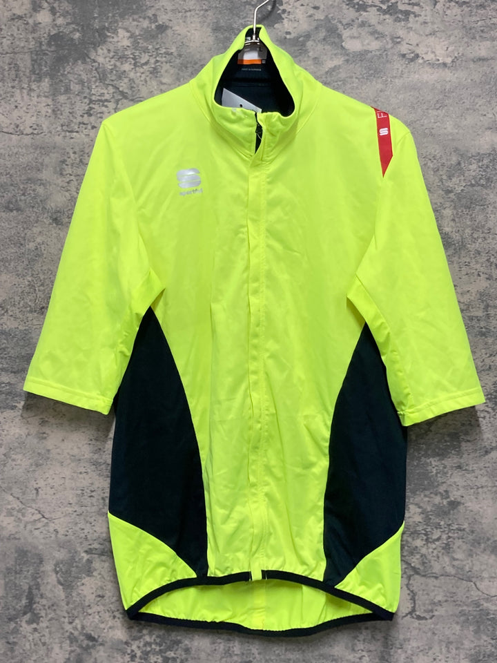 KJ823 スポーツフル sportful 半袖 サイクルジャージ 黃 黒 L