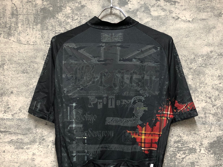 KD962 パンダーニ Pandani 半袖 サイクルジャージ 黒 M