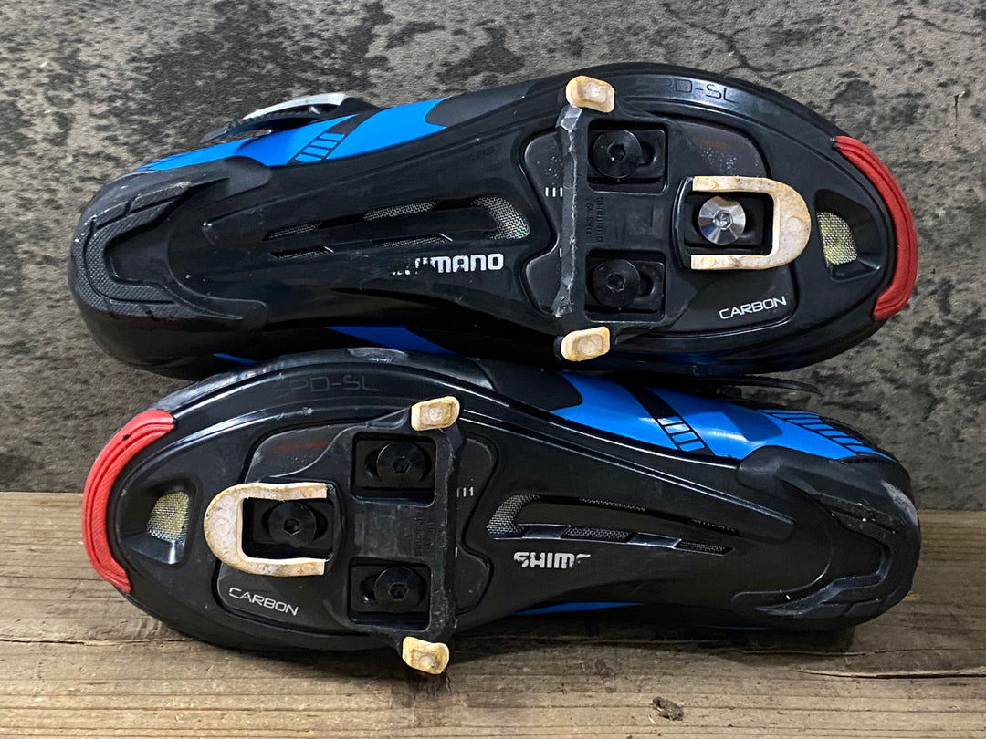 KK242 シマノ SHIMANO RIO7 SH-R107L ビンディングシューズ 黒 EU40 3穴