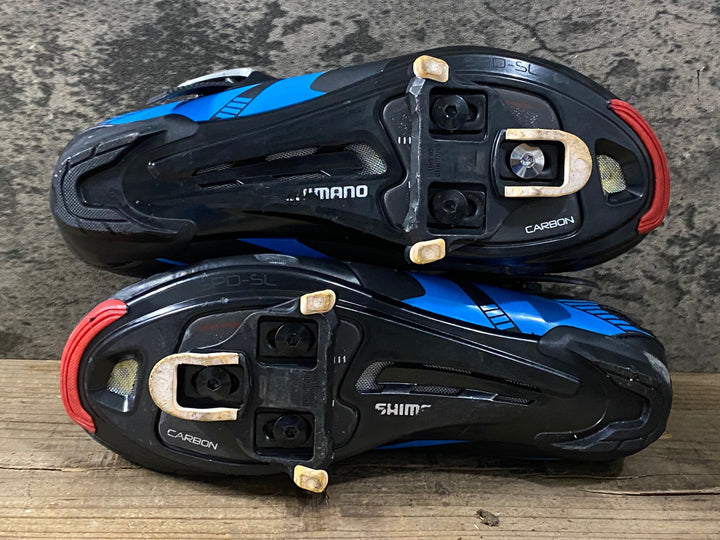 KK242 シマノ SHIMANO RIO7 SH-R107L ビンディングシューズ 黒 EU40 3穴