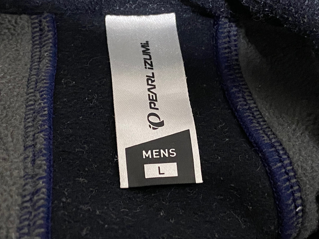 JW390 パールイズミ PEARL iZUMi 長袖 サイクルジャケット 紫 MEN'S L 裏起毛 防風 赤タグ