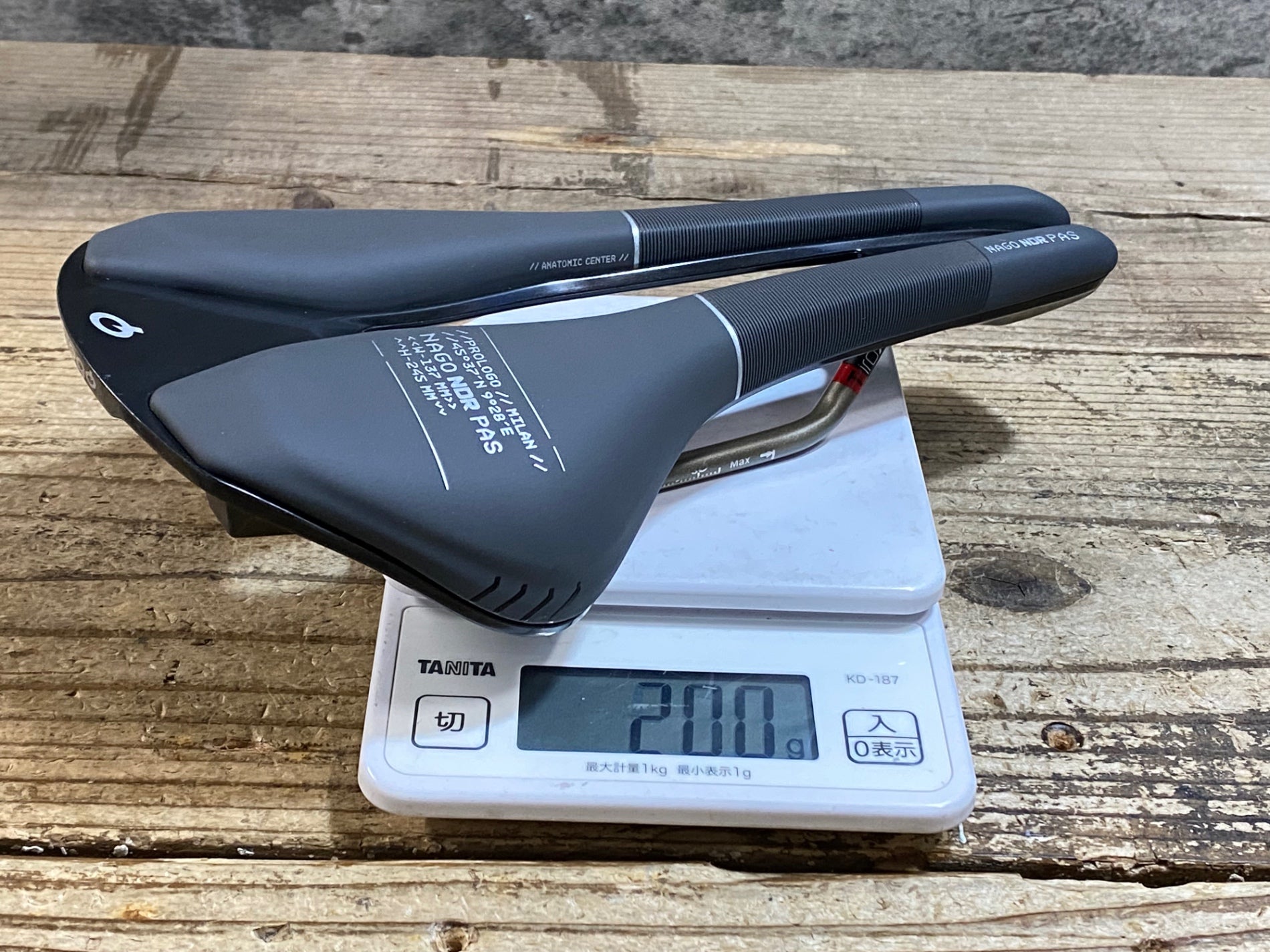 KC316 プロロゴ prologo NAGO NDR PAS サドル グレー 137mm Tirox