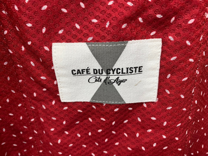 JM431 カフェドシクリステ Cafe du Cycliste クローディン CLAUDINE Unisex 半袖 サイクルジャージ 赤 M