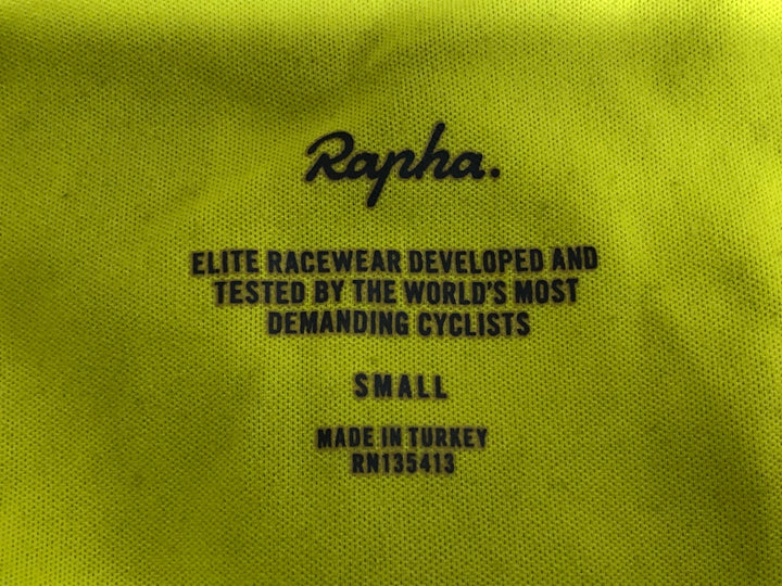 JZ501 ラファ RAPHA PRO TEAM LS TRAINING JERSEY 長袖 サイクルジャージ M 黄