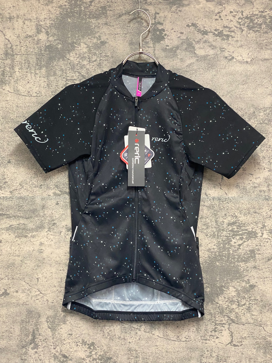 JV998 レリック reric Women's Himalia SS Jersey 半袖 サイクルジャージ S 黒 レディース