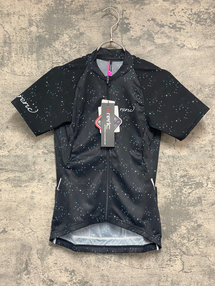 JV998 レリック reric Women's Himalia SS Jersey 半袖 サイクルジャージ S 黒 レディース