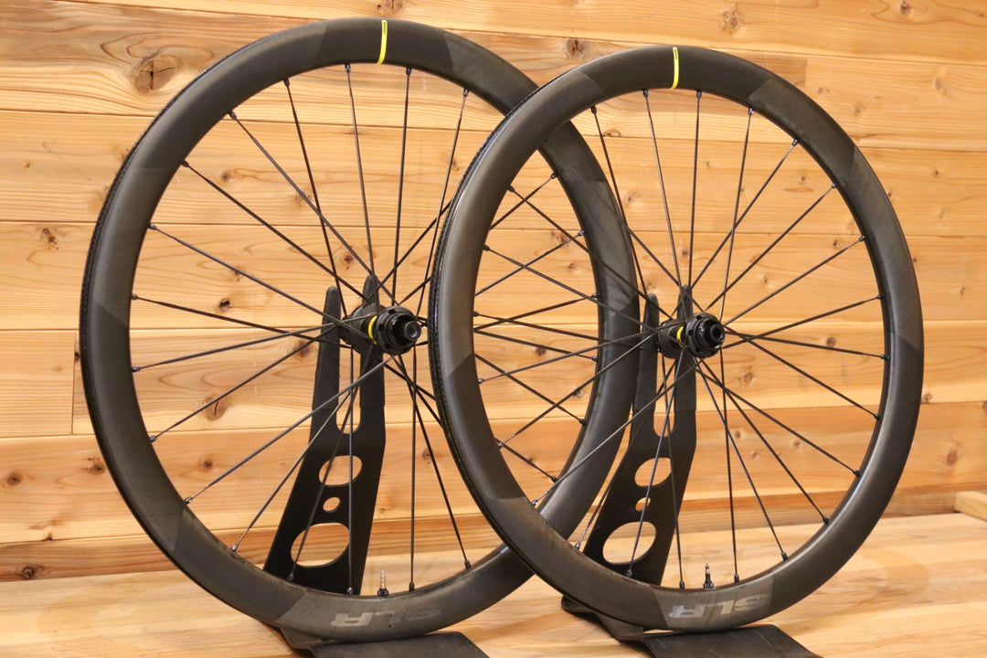 マヴィック MAVIC コスミック COSMIC SLR 45 DISC シマノ 11S/12S 19C カーボン チューブレスレディ ロードバイク ホイールセット 【広島店】