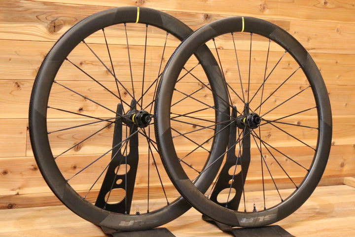 マヴィック MAVIC コスミック COSMIC SLR 45 DISC シマノ 11S/12S 19C カーボン チューブレスレディ ロードバイク ホイールセット 【広島店】