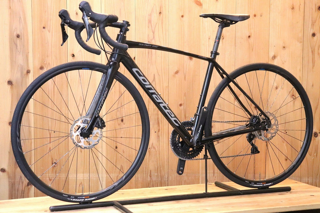 コラテック CORRATEC ドロミテ DOLOMITI DISC 2021年モデル 48サイズ シマノ 105 R7020 11S アルミ ロードバイク 【芦屋店】