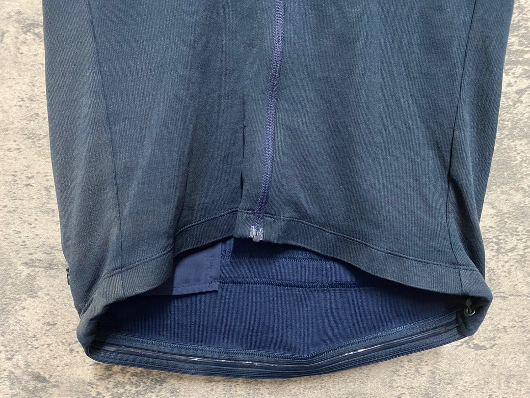 JT080 ラファ Rapha BREVET JERSEY 半袖サイクルジャージ 紺 S 日焼け