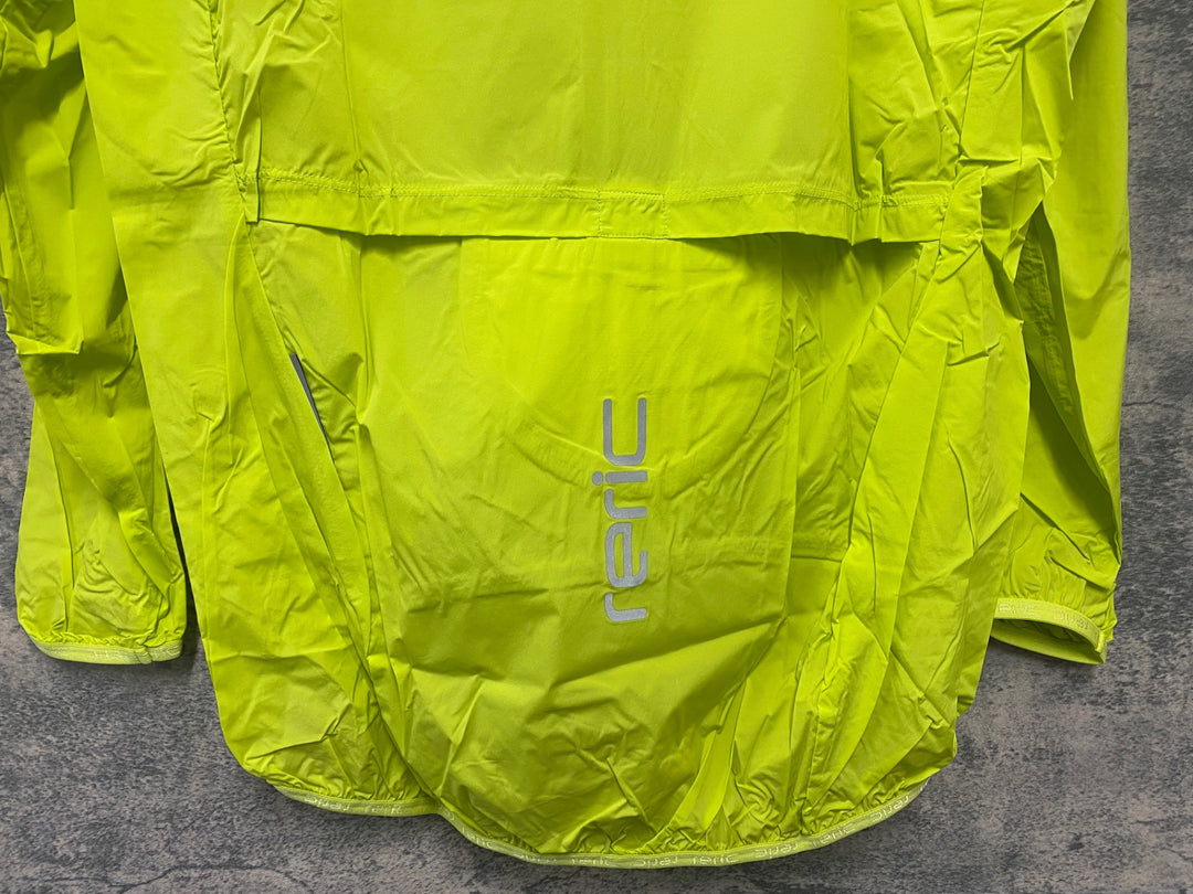 JV971 レリック reric Women's Gemini-a Strech Light Wind Breaker 長袖ウィンドブレーカー 黄緑 L レディース