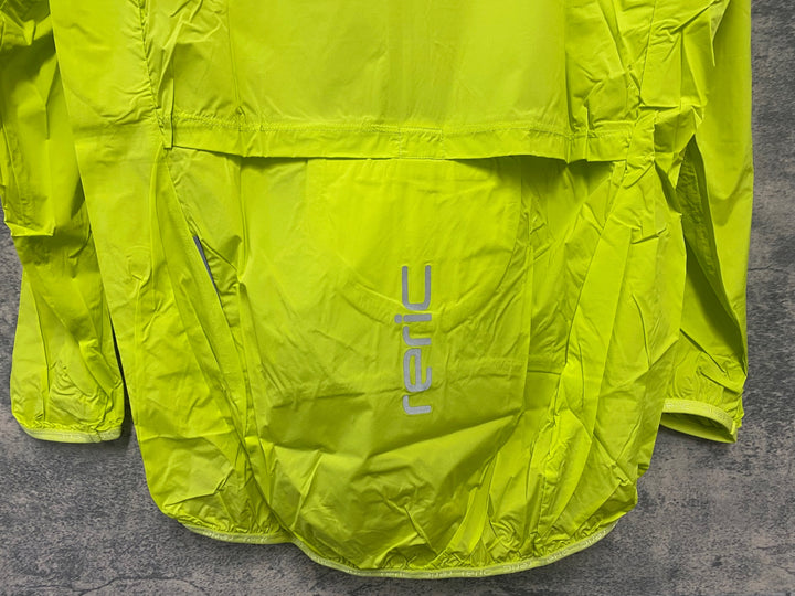 JV971 レリック reric Women's Gemini-a Strech Light Wind Breaker 長袖ウィンドブレーカー 黄緑 L レディース