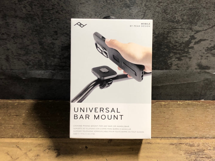 KE780 ピークデザイン PEAK DESIGN UNIVERSAL BAR MOUNT スマートフォン バーマウント 未開封